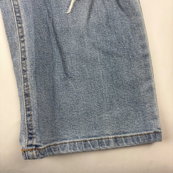 Wild Fable Highest Rise Straight Jeans Womens Size 12 Blue Denim Cotton Blend - Picture 6 of 12